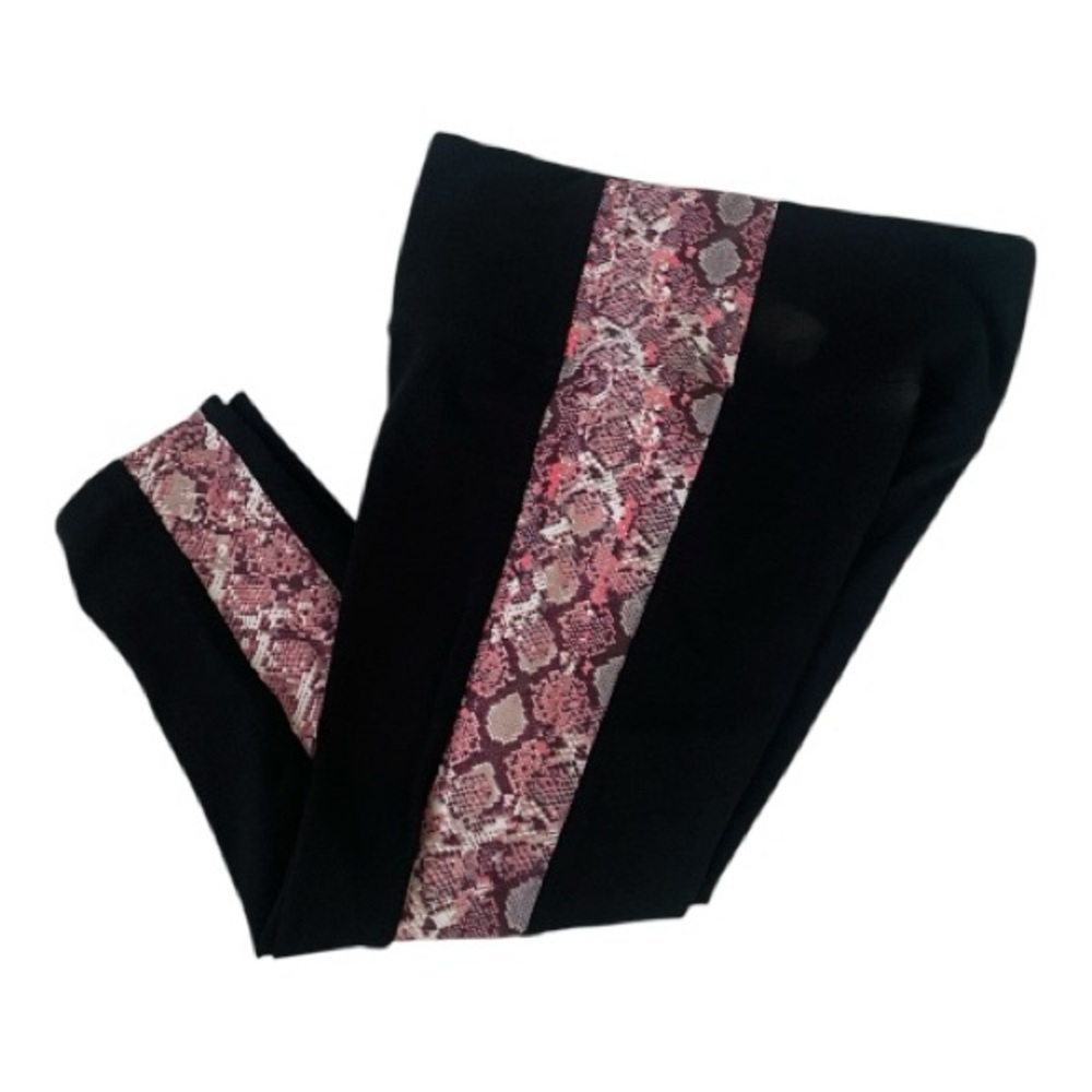 Victoria's Secret Sport Ladies Athletic Leggings Pink & Black, Size (M)